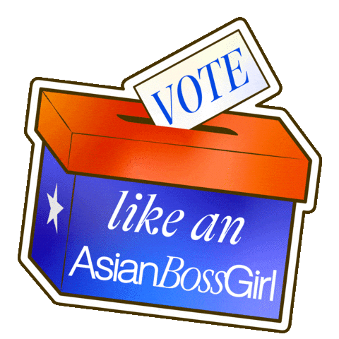 Trump Voting Sticker