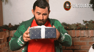 Christmas Wow GIF by DrSquatchSoapCo