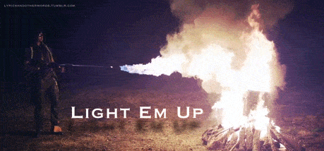 Man With A Fire Gun Gifs Get The Best Gif On Giphy