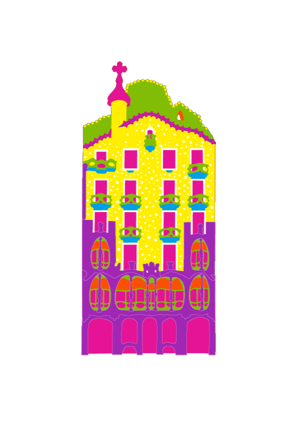Barcelona Gaudi Sticker by Casa Batlló