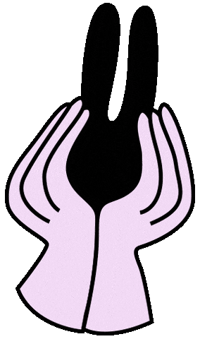 Bunny Sticker by Flure Dating App