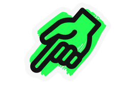 Point Click Sticker by Adventure360