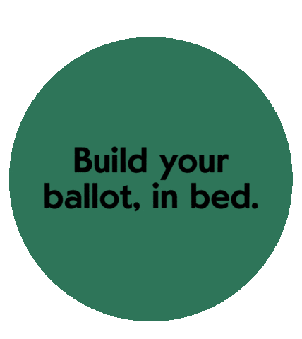 Vote Voting Sticker by Lunya