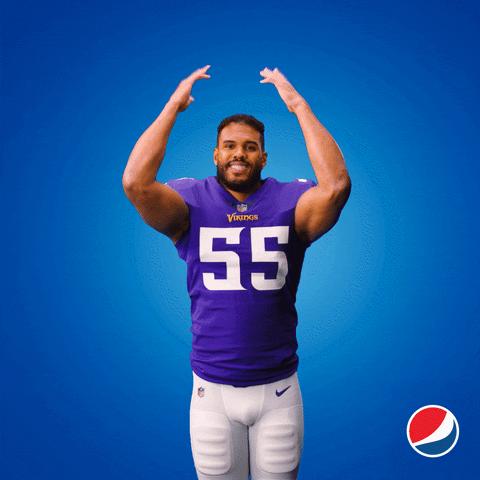Minnesota Vikings Football GIF by Pepsi