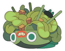 Salad Eat Your Greens Sticker by CAPY games