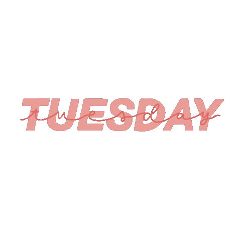Tuesday Weekdays Sticker