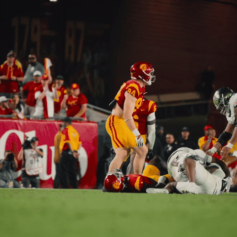 Lukewafle GIF by USC Trojans