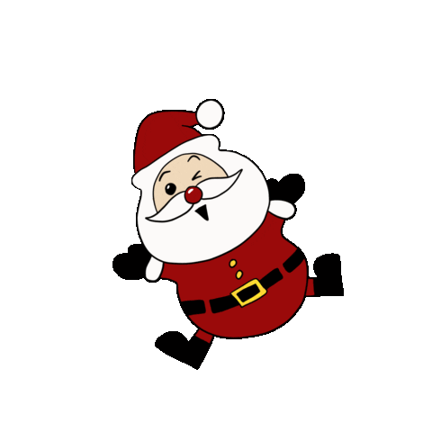 Christmas Santa Sticker