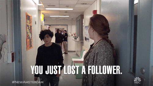 season 1 unfollow GIF by New Amsterdam