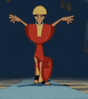 emperors new groove dancing GIF