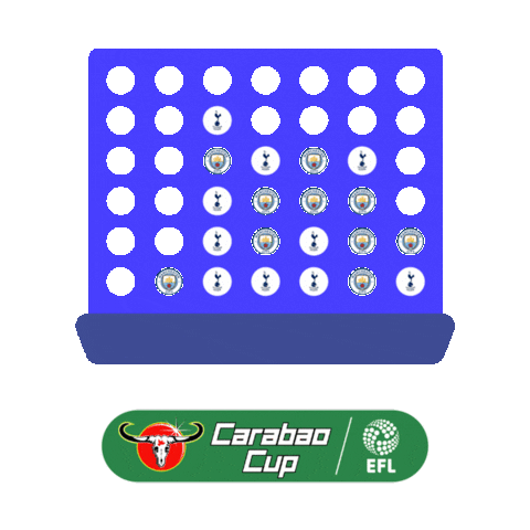 Connect Four Manchester City Sticker by EFL