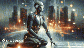 Artificial Intelligence Robot GIF by Krater.ai