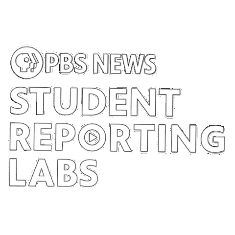 PBS News Student Reporting Labs Sticker