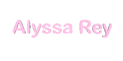 Alyssa Rey Sticker by Chaz Dean