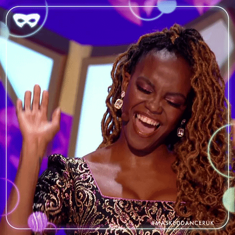 Hands In The Air Oti Mabuse GIF by The Masked Singer UK & The Masked Dancer UK