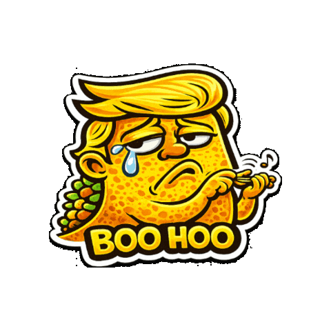 Trump Boo Hoo Sticker