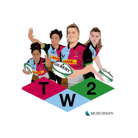 Womens Rugby Sticker by Harlequins Women