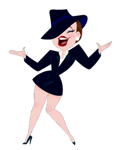 Judy Garland Singer Sticker