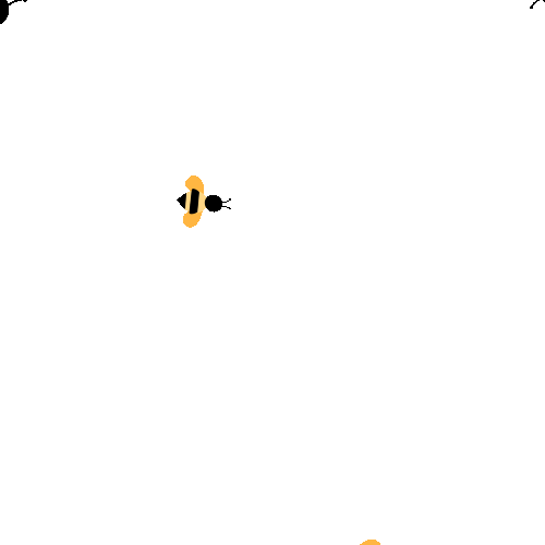 Bee Honey Sticker