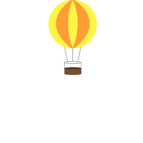 Hot Air Balloon Sticker by Conner Prairie