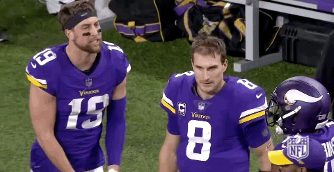 Image result for kirk cousins gif