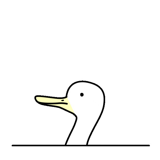 Confused Duck Gif