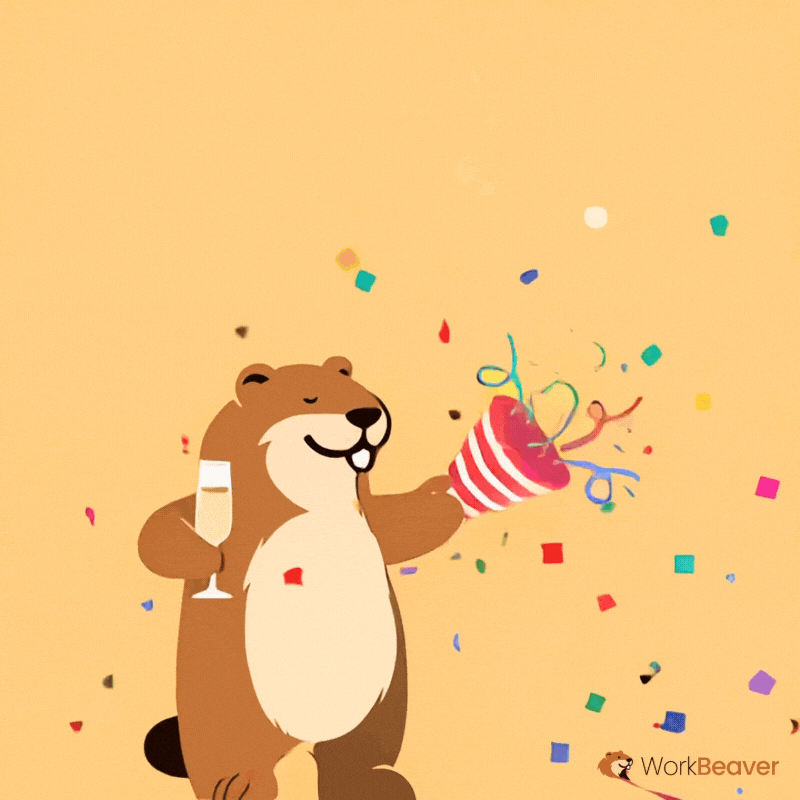 Party Success GIF by WorkBeaver