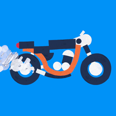 Crash Motorcycle GIF by lev