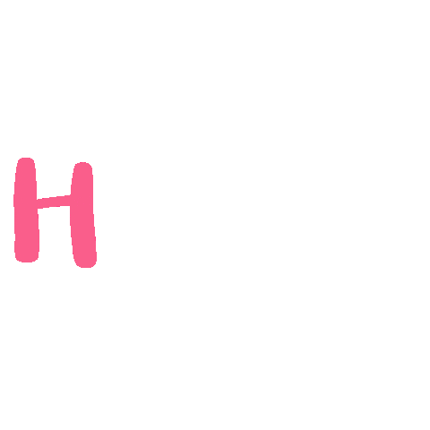 Pink Hello Sticker