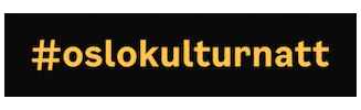 Oslo kulturnatt Sticker