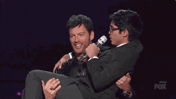 harry connick jr lifting GIF by American Idol