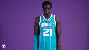 Basketball Wow GIF by Charlotte Hornets