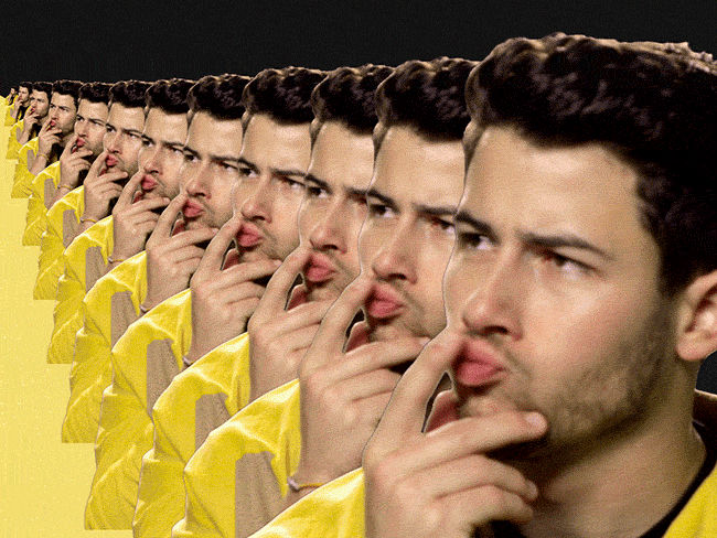 Think Which One GIF by Nick Jonas - Find & Share on GIPHY