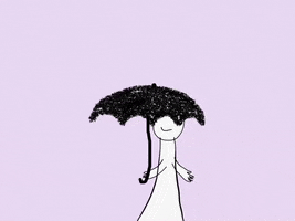 Rain Raining GIF by Barbara Pozzi