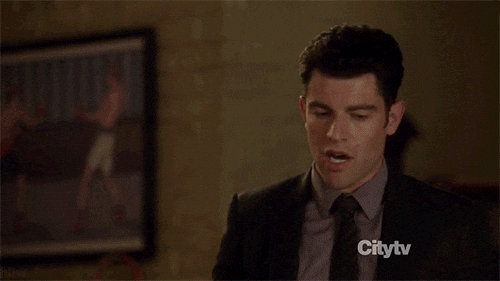 crushed new girl GIF