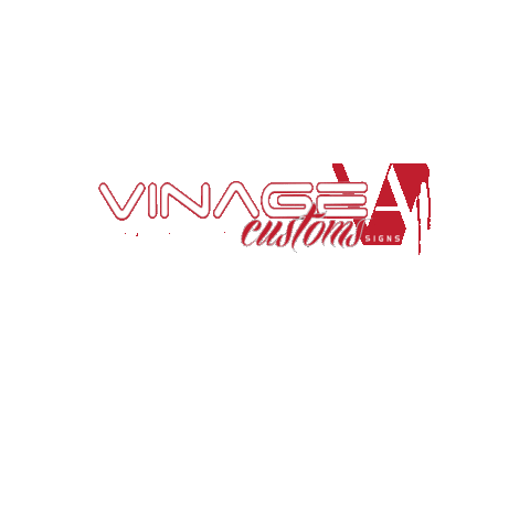 vinagecustoms Sticker