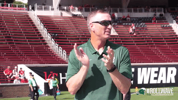 football clapping GIF by GreenWave