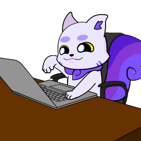 Nhãn dán Work Working của Lucky Kat Studios