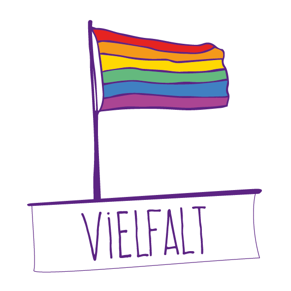 Rainbow Flag Sticker by KLJB Deutschlands