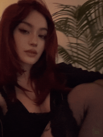 Cute Girl Flirting GIF