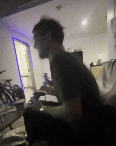 Jumping Up Down Jake Jones GIF