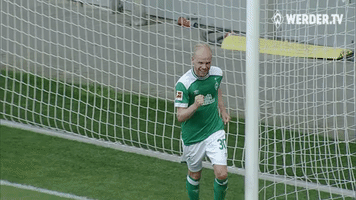 bundesliga cheering GIF by SV Werder Bremen
