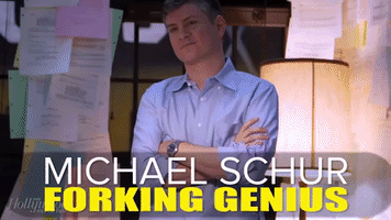 Good Place Mike Schur GIF