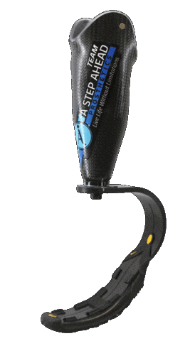 Prosthetic Leg Adaptive Athlete Sticker by A Step Ahead Prosthetics