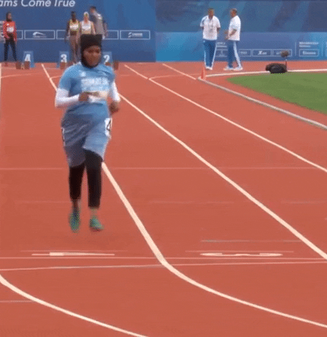 Race Skipping GIF by Storyful
