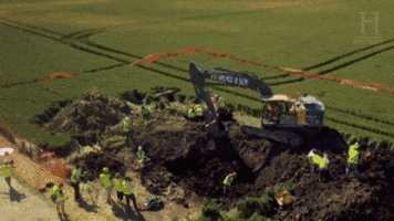 history channel archaeology GIF by HISTORY UK