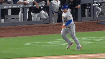 New York Mets Running GIF by SNY