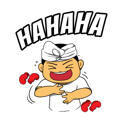 Jimbaran Warrior Boxing Sticker