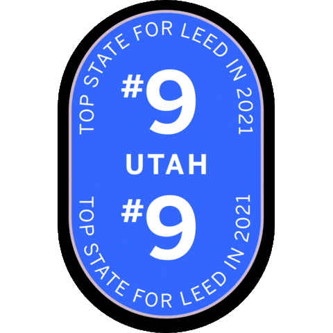 Utah Leed Sticker by U.S. Green Building Council
