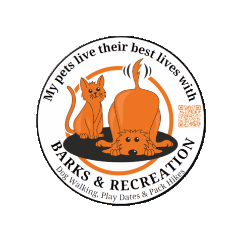 Br Sticker by Barks and Recreation, LLC
